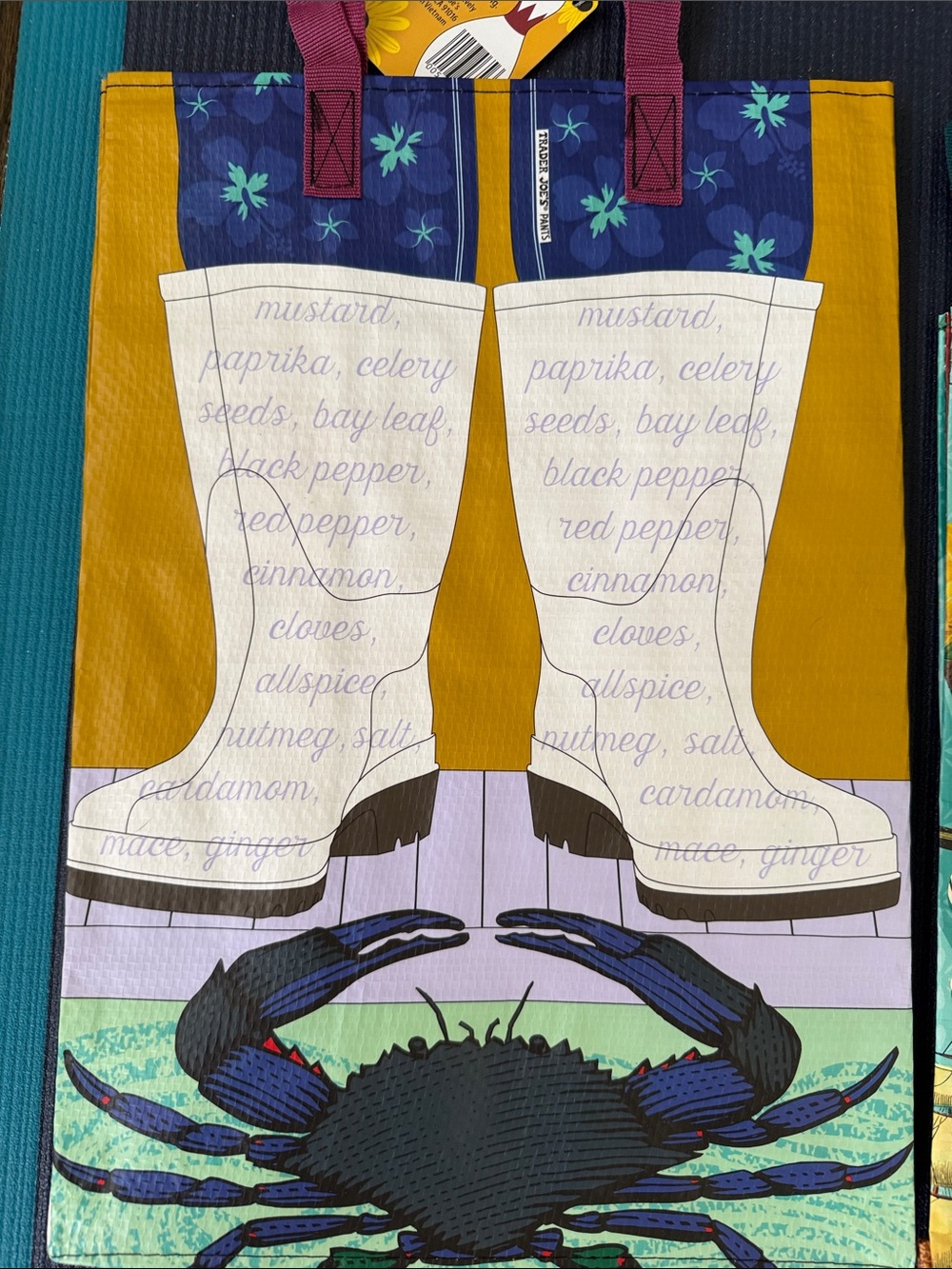 Trader Joe's Reusable Tote Bags - States (Set of 4) - Picture 10 of 10